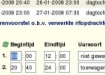 Screenshot uren boeken